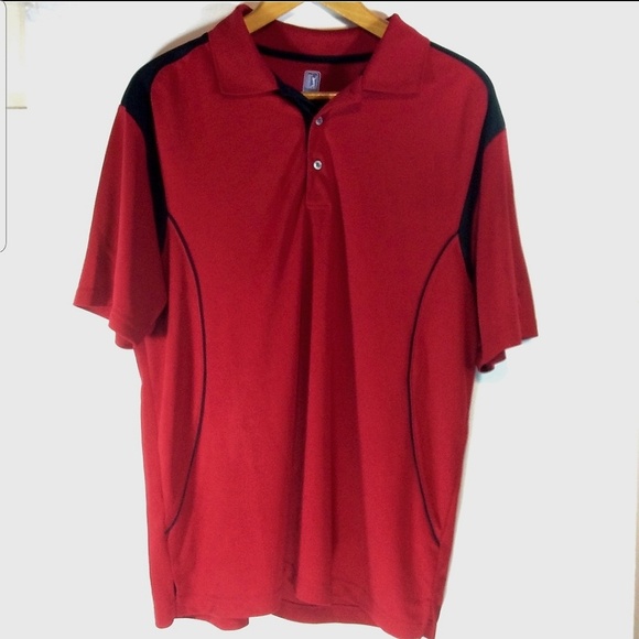PGA Tour Other - Men's Official PGA Tour Red Polo